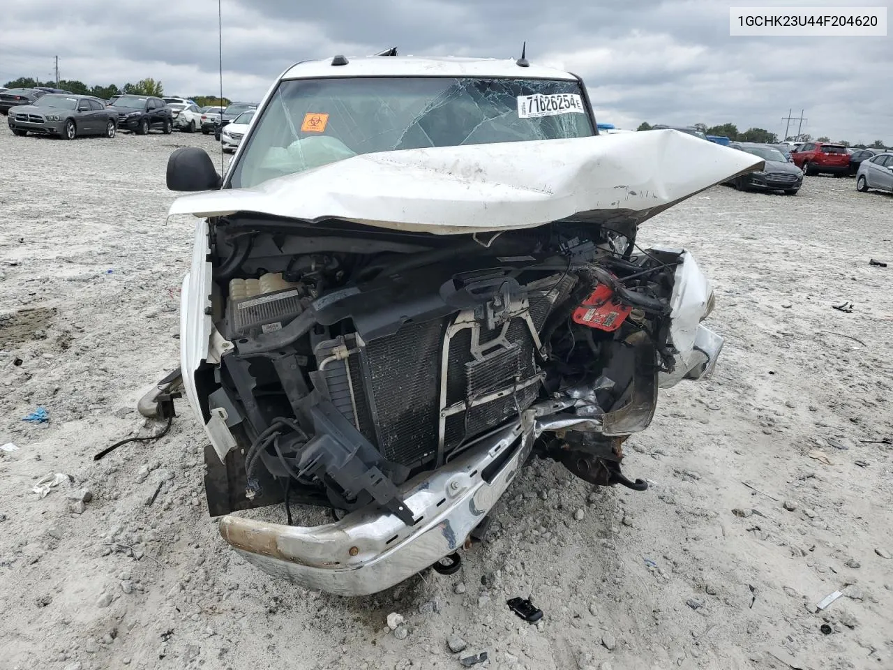 2004 Chevrolet Silverado K2500 Heavy Duty VIN: 1GCHK23U44F204620 Lot: 71626254