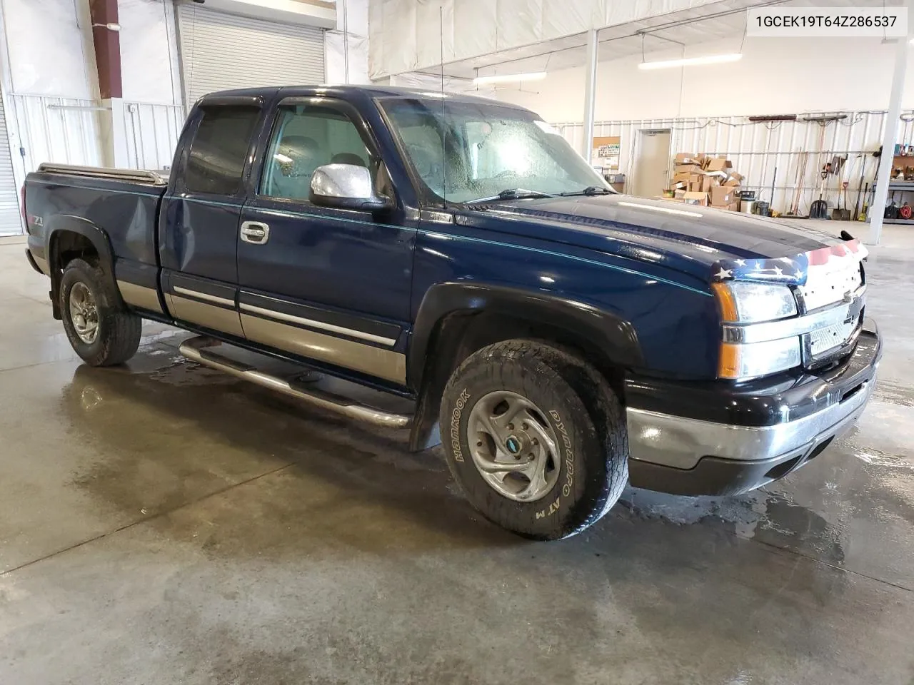 2004 Chevrolet Silverado K1500 VIN: 1GCEK19T64Z286537 Lot: 71942584