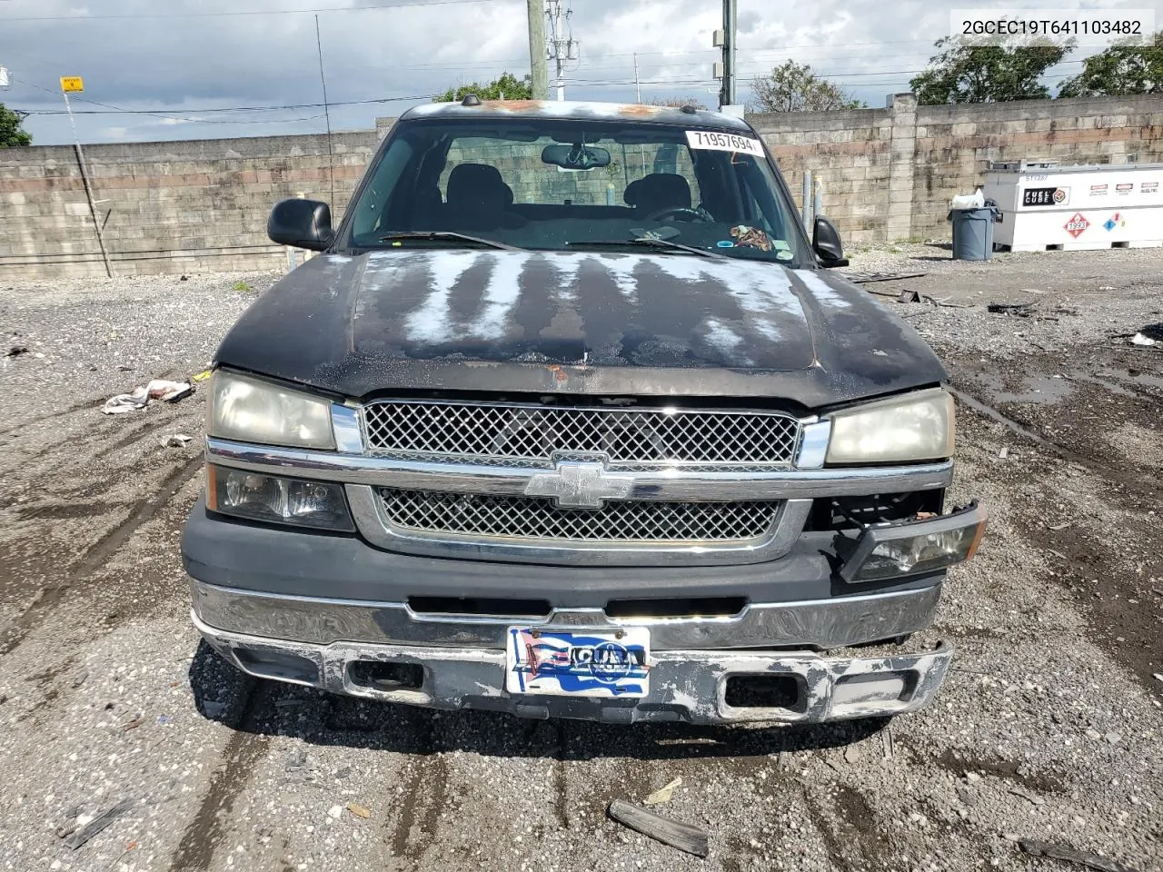 2004 Chevrolet Silverado C1500 VIN: 2GCEC19T641103482 Lot: 71957694