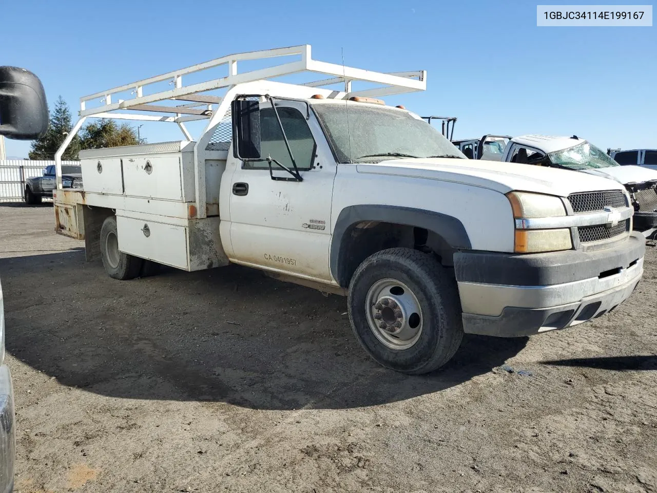 2004 Chevrolet Silverado C3500 VIN: 1GBJC34114E199167 Lot: 71963534