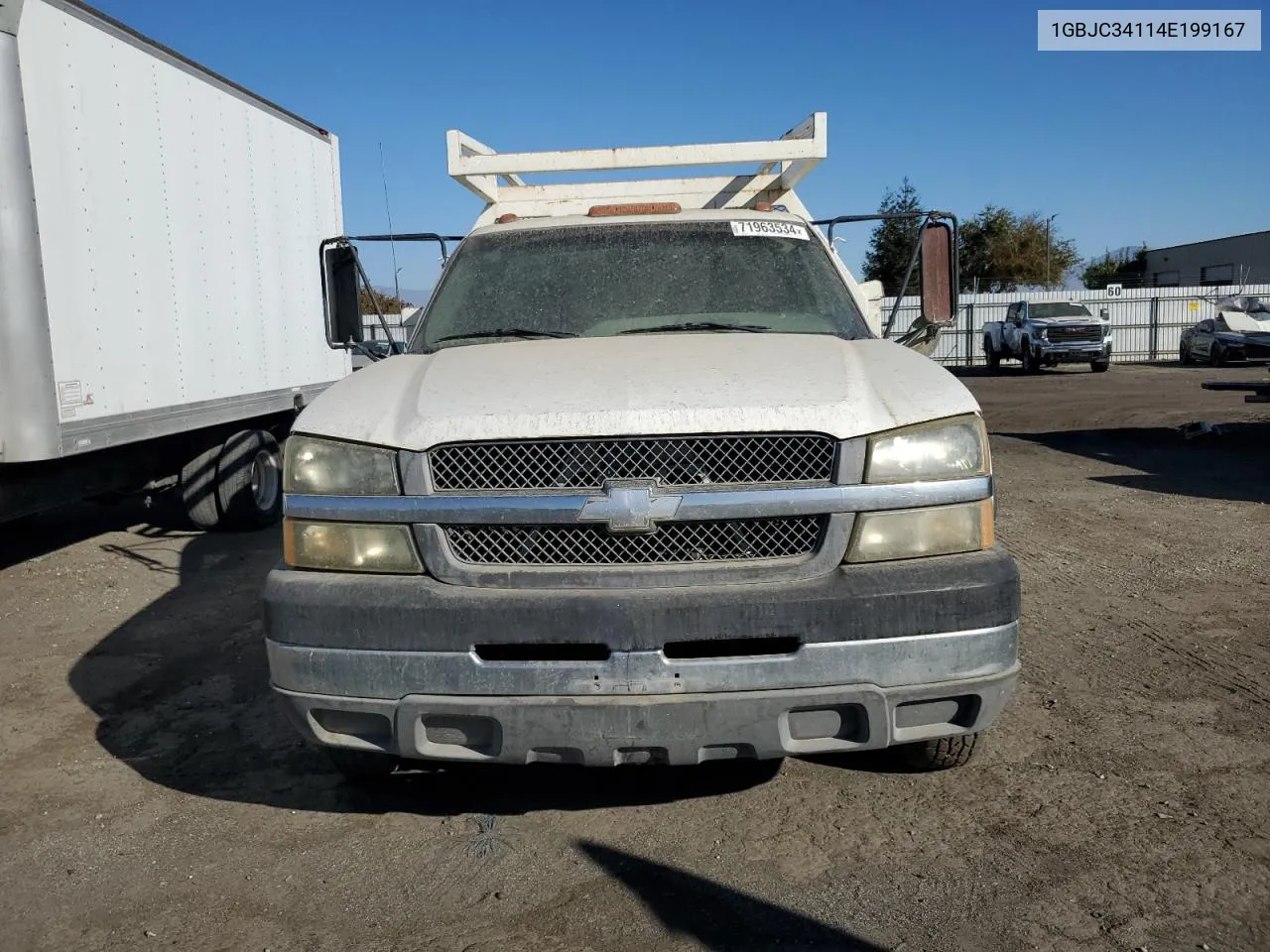 2004 Chevrolet Silverado C3500 VIN: 1GBJC34114E199167 Lot: 71963534