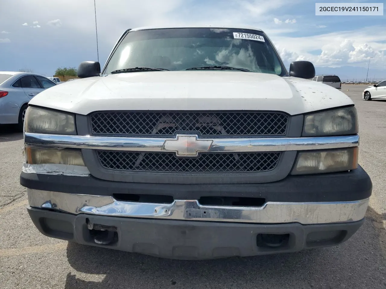 2004 Chevrolet Silverado C1500 VIN: 2GCEC19V241150171 Lot: 72155024