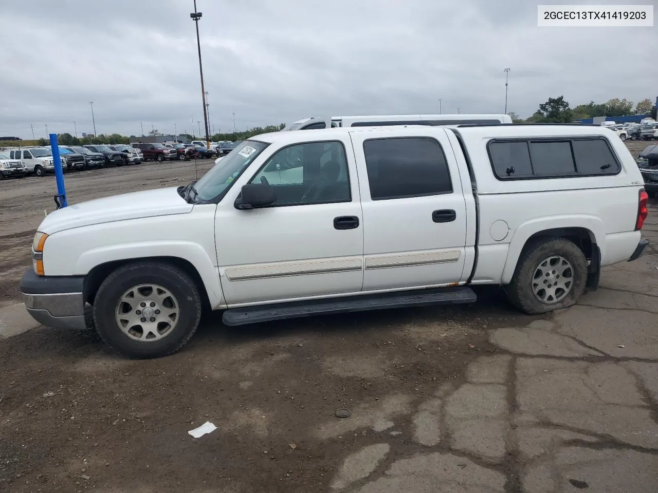 2004 Chevrolet Silverado C1500 VIN: 2GCEC13TX41419203 Lot: 72226734