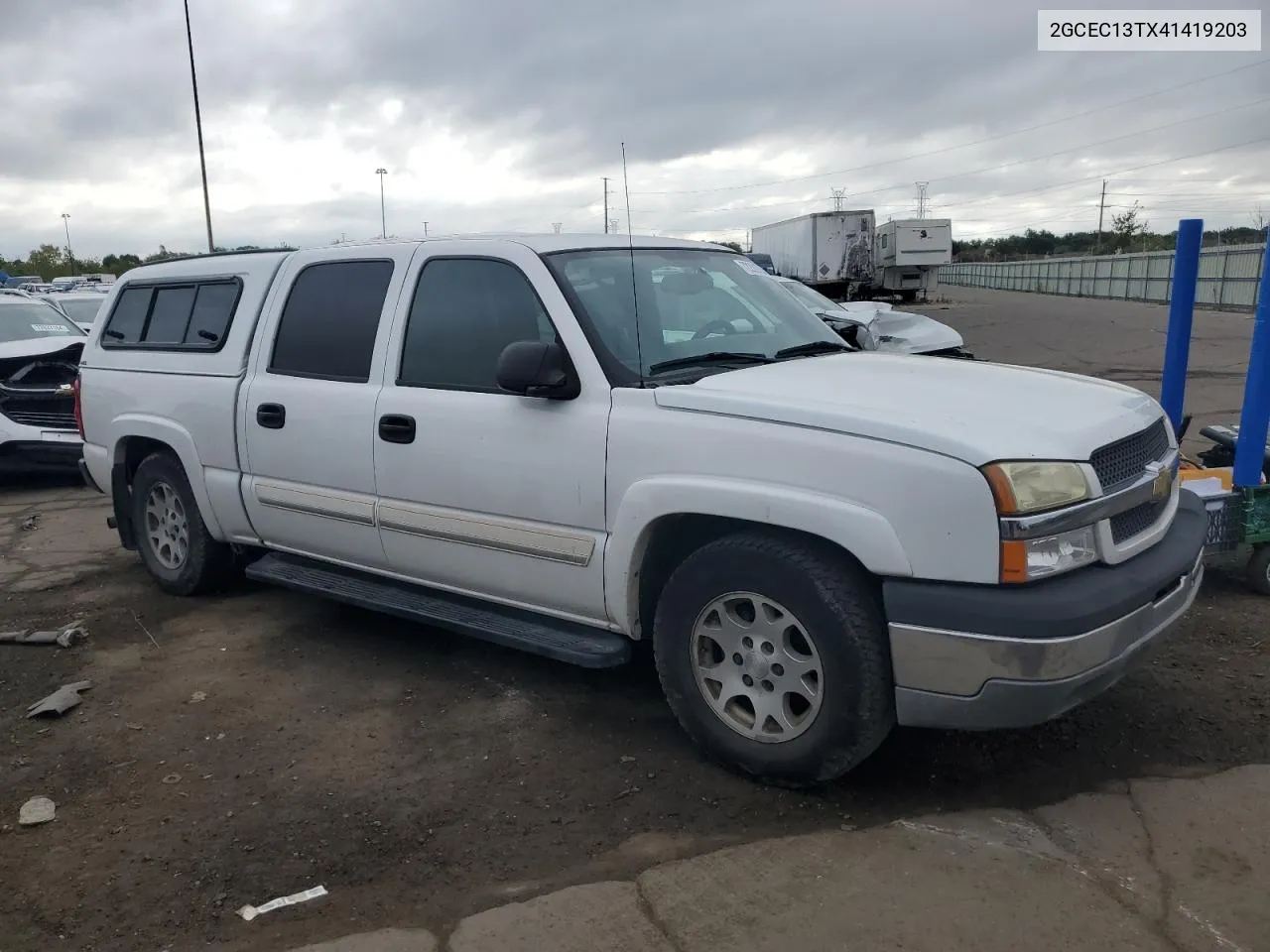 2004 Chevrolet Silverado C1500 VIN: 2GCEC13TX41419203 Lot: 72226734