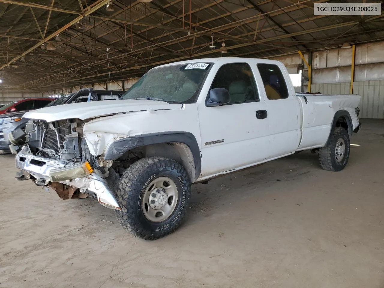 2004 Chevrolet Silverado C2500 Heavy Duty VIN: 1GCHC29U34E308025 Lot: 72272694