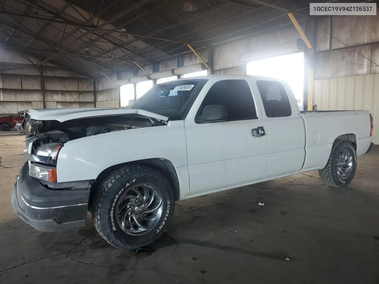 2004 Chevrolet Silverado C1500 VIN: 1GCEC19V94Z126537 Lot: 72469604