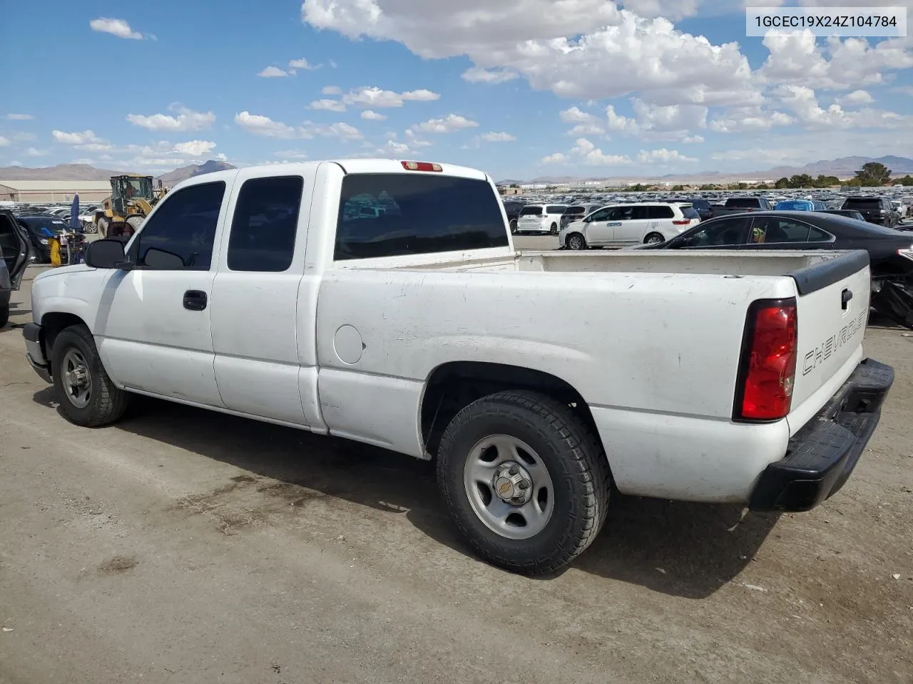 2004 Chevrolet Silverado C1500 VIN: 1GCEC19X24Z104784 Lot: 72620784