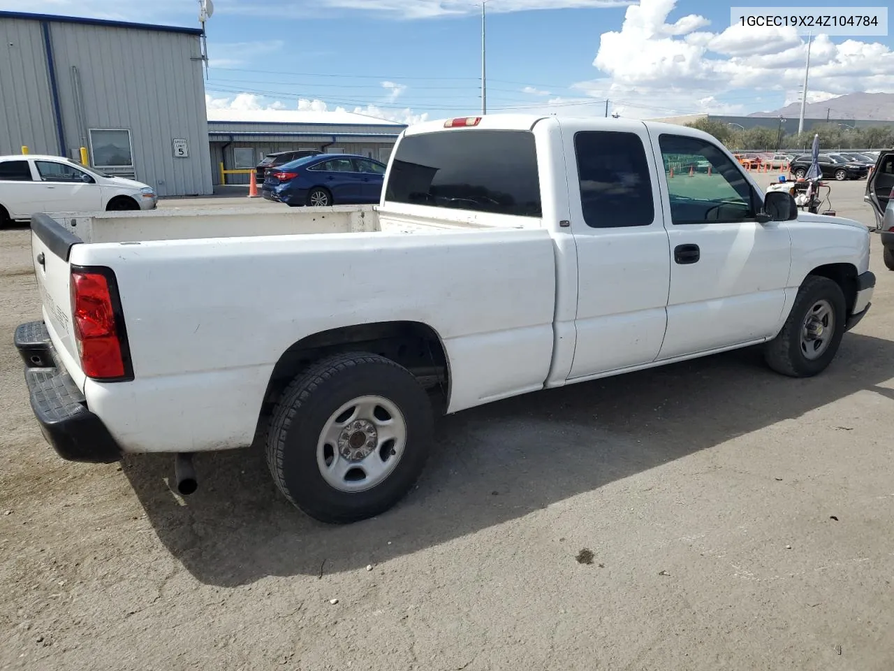 2004 Chevrolet Silverado C1500 VIN: 1GCEC19X24Z104784 Lot: 72620784