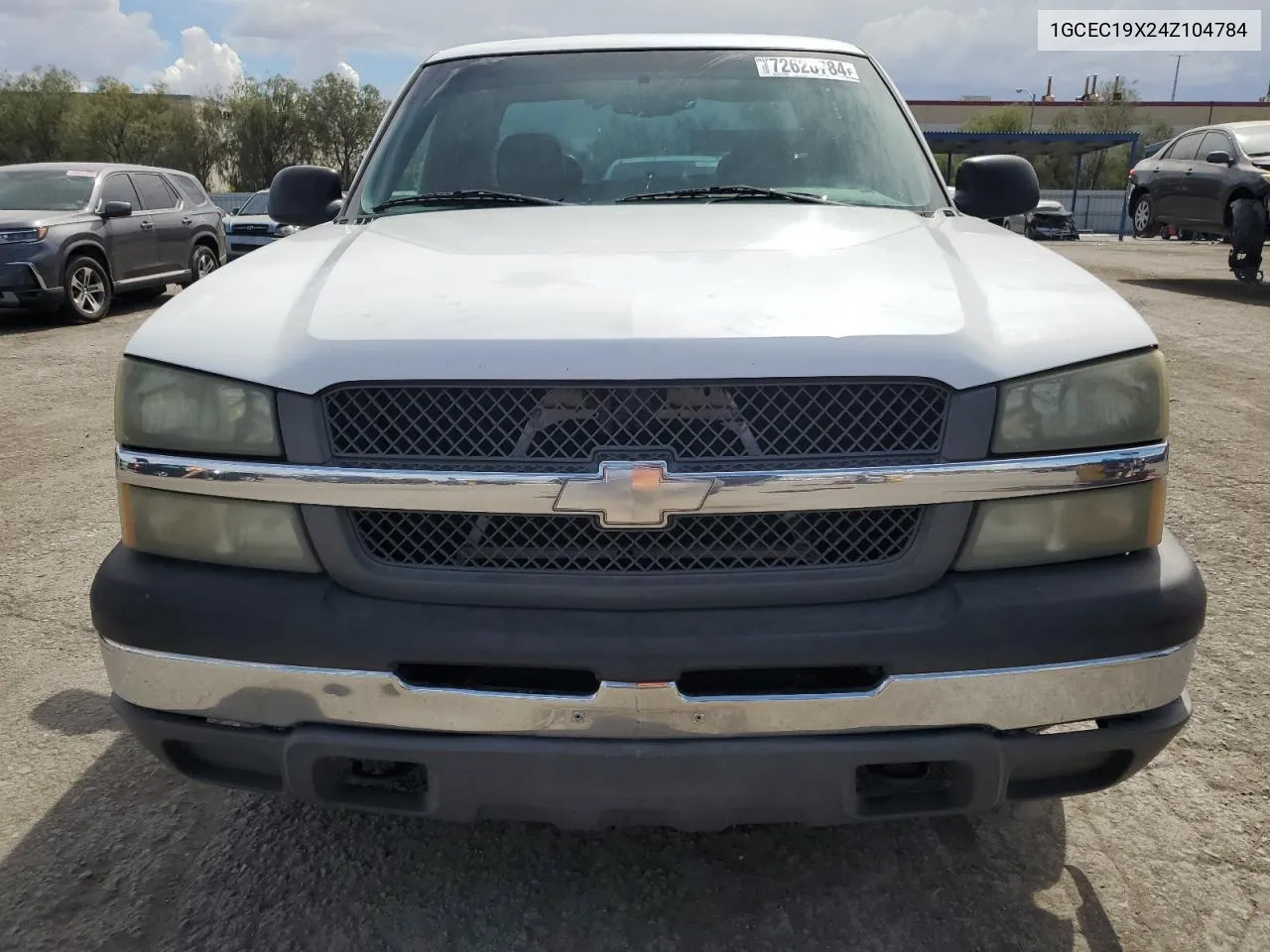 2004 Chevrolet Silverado C1500 VIN: 1GCEC19X24Z104784 Lot: 72620784