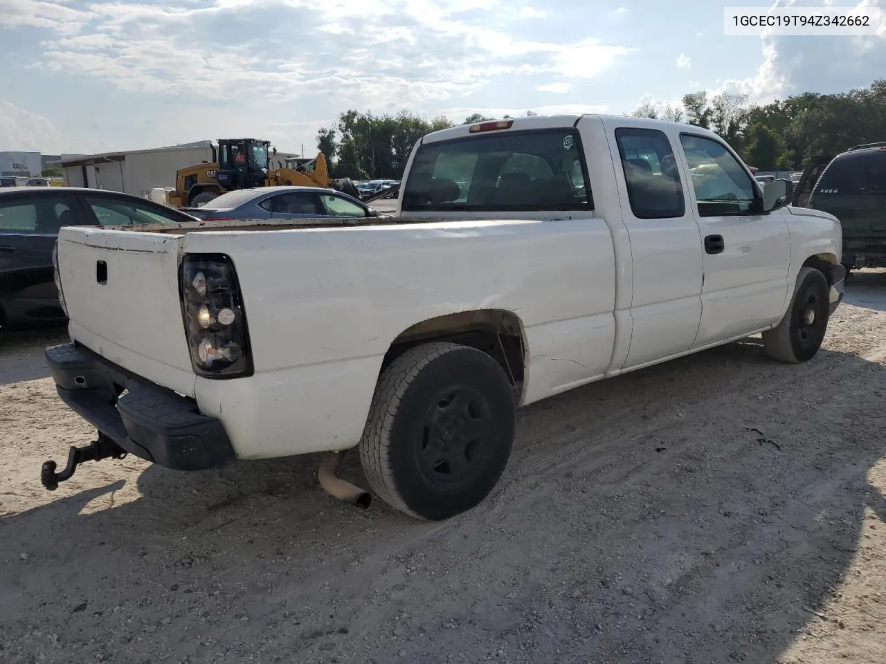 2004 Chevrolet Silverado C1500 VIN: 1GCEC19T94Z342662 Lot: 72642104