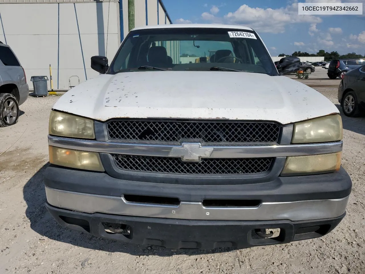 2004 Chevrolet Silverado C1500 VIN: 1GCEC19T94Z342662 Lot: 72642104