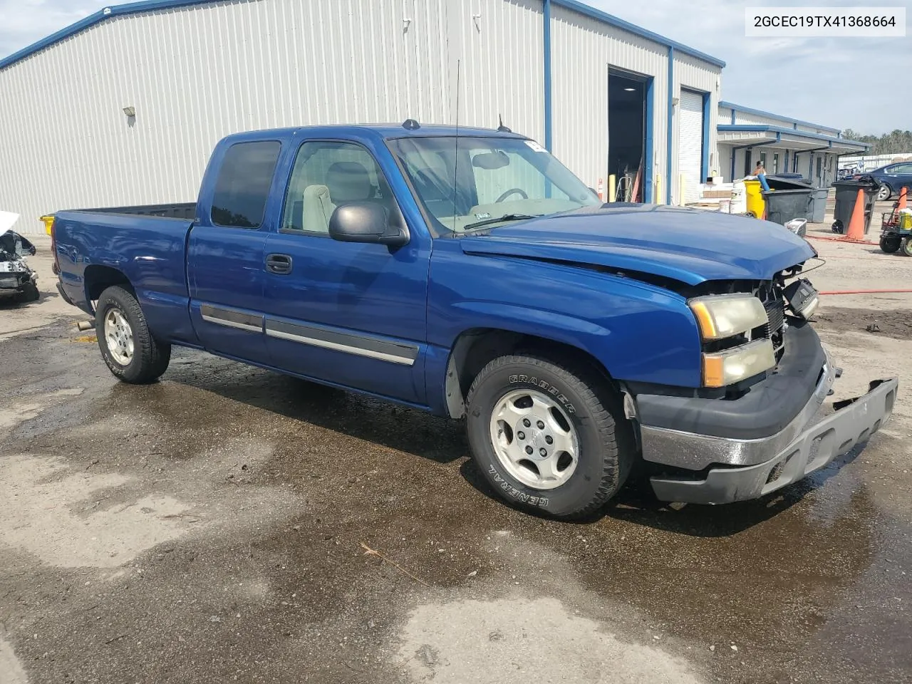 2004 Chevrolet Silverado C1500 VIN: 2GCEC19TX41368664 Lot: 72812884