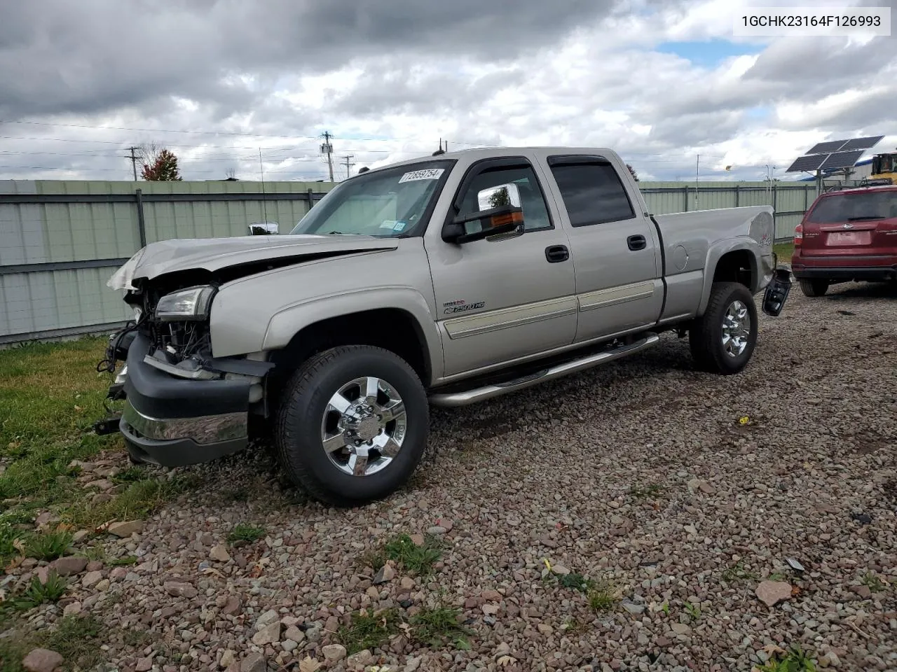 2004 Chevrolet Silverado K2500 Heavy Duty VIN: 1GCHK23164F126993 Lot: 72859754