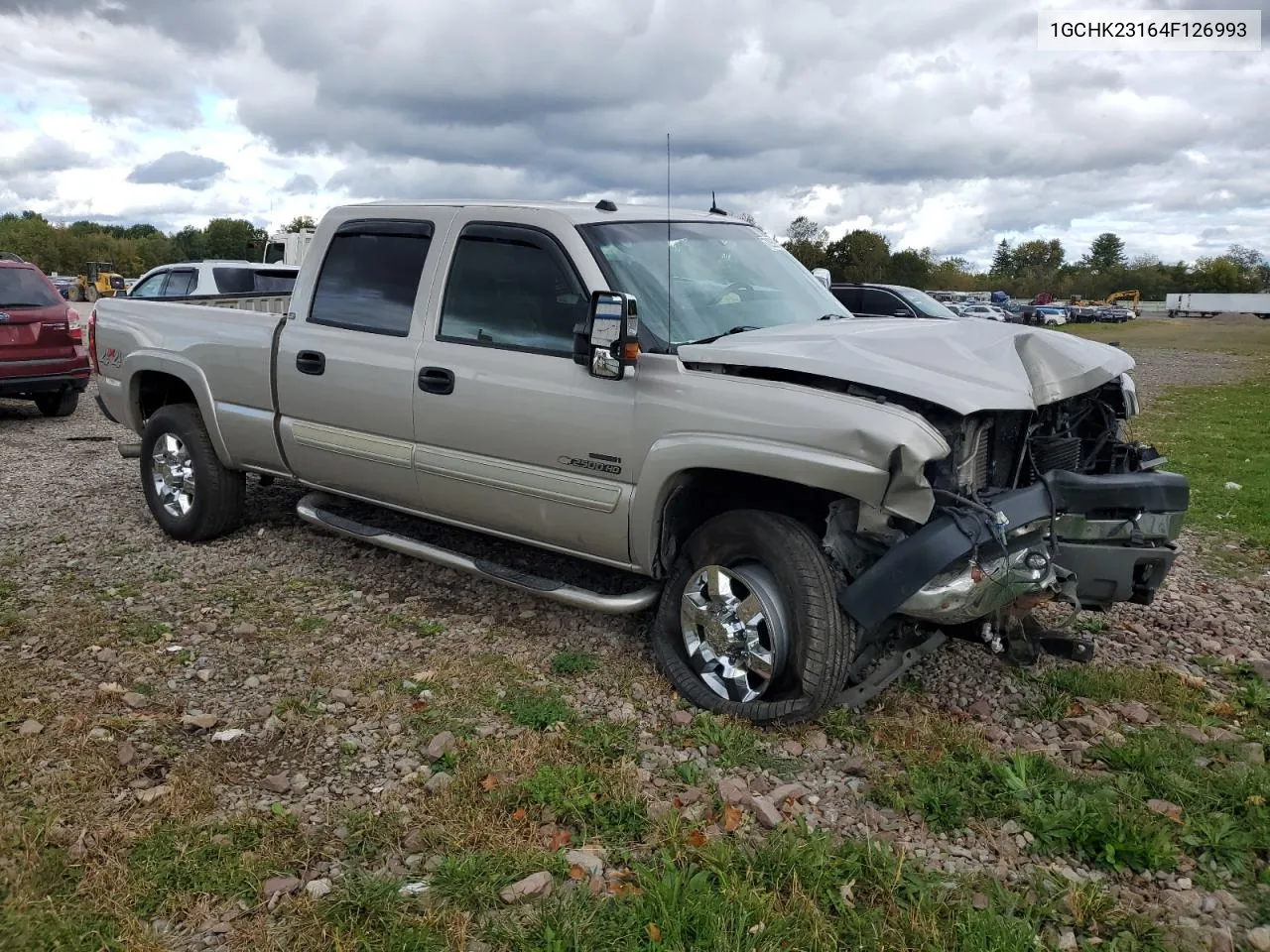 2004 Chevrolet Silverado K2500 Heavy Duty VIN: 1GCHK23164F126993 Lot: 72859754