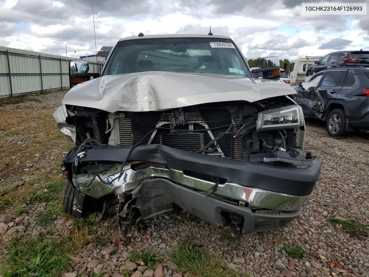 2004 Chevrolet Silverado K2500 Heavy Duty VIN: 1GCHK23164F126993 Lot: 72859754