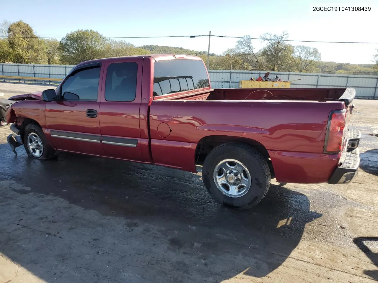 2004 Chevrolet Silverado C1500 VIN: 2GCEC19T041308439 Lot: 72958334