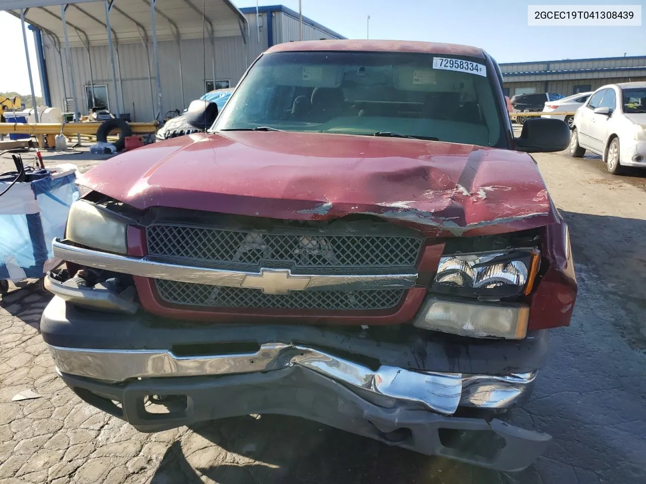 2004 Chevrolet Silverado C1500 VIN: 2GCEC19T041308439 Lot: 72958334