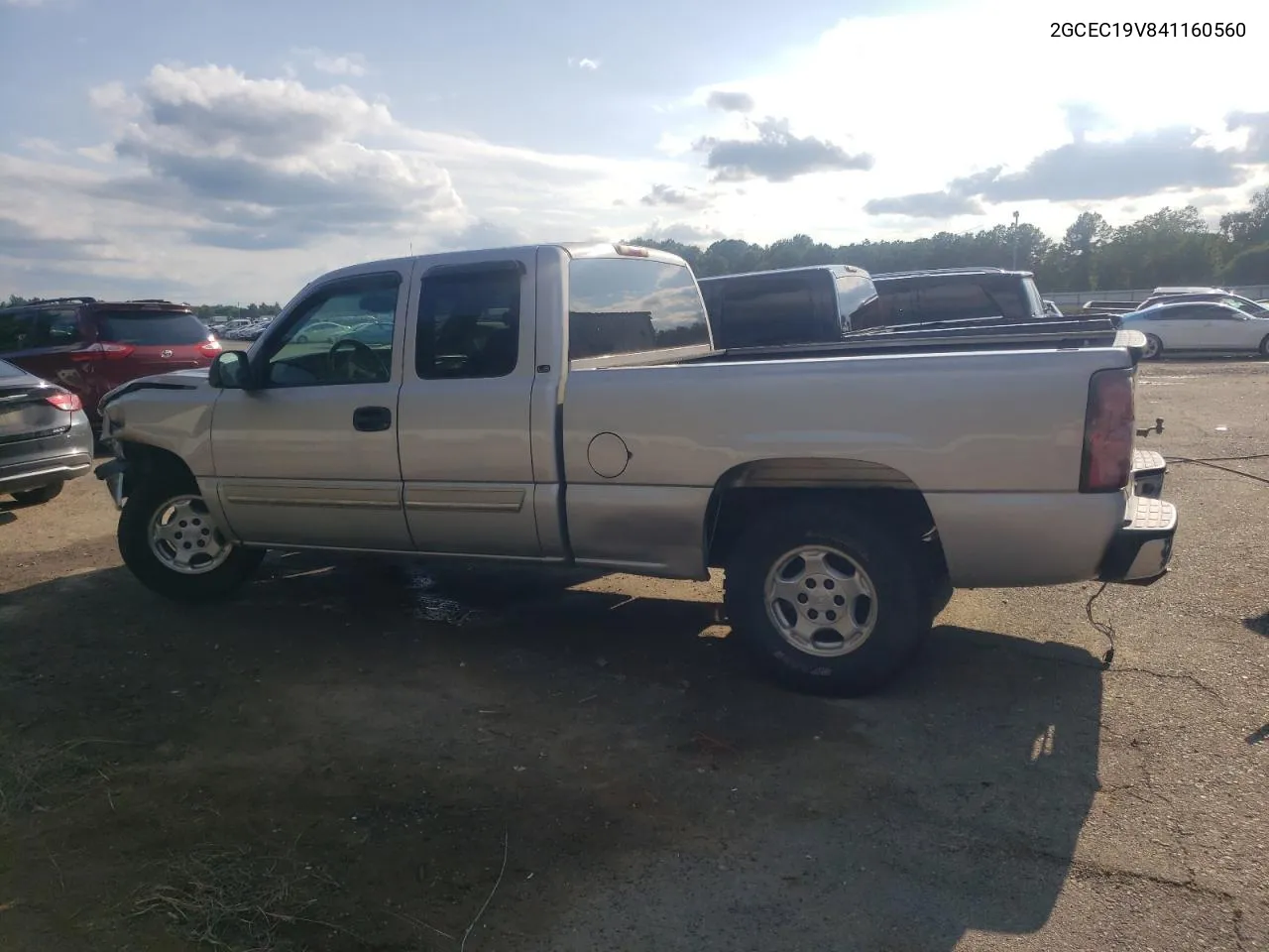 2004 Chevrolet Silverado C1500 VIN: 2GCEC19V841160560 Lot: 73044004