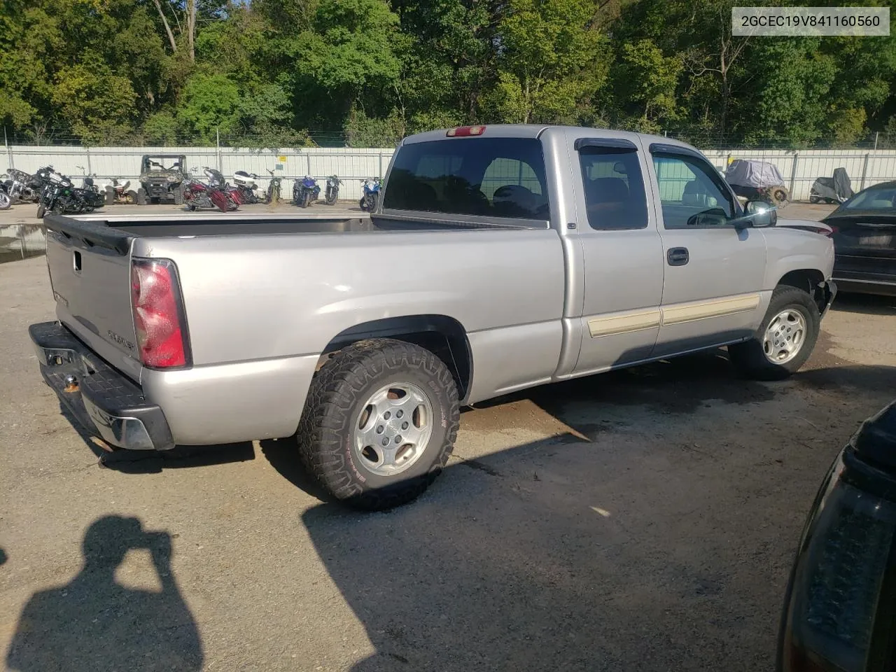 2004 Chevrolet Silverado C1500 VIN: 2GCEC19V841160560 Lot: 73044004