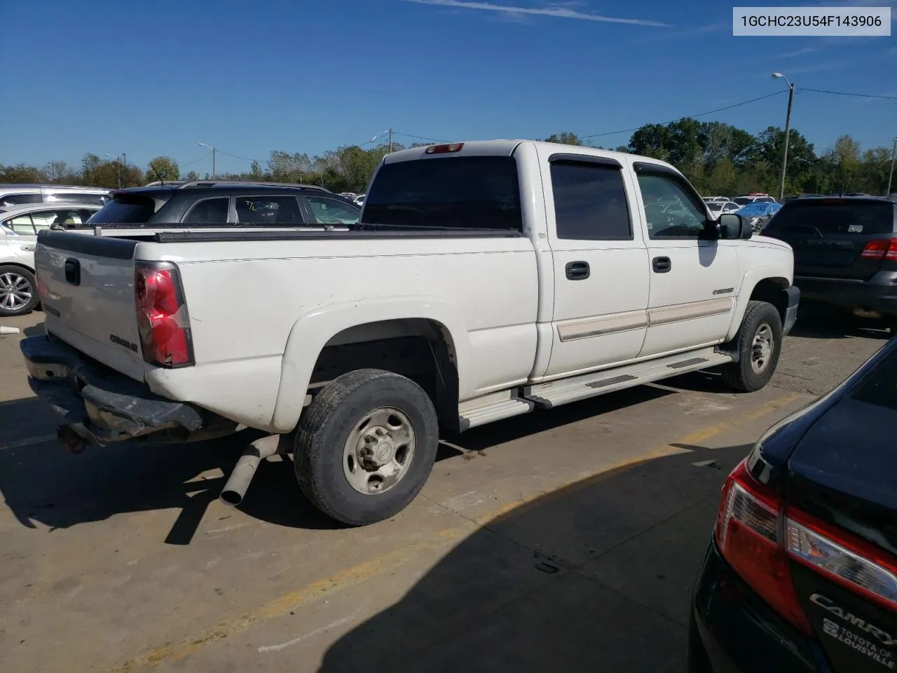 2004 Chevrolet Silverado C2500 Heavy Duty VIN: 1GCHC23U54F143906 Lot: 73301724