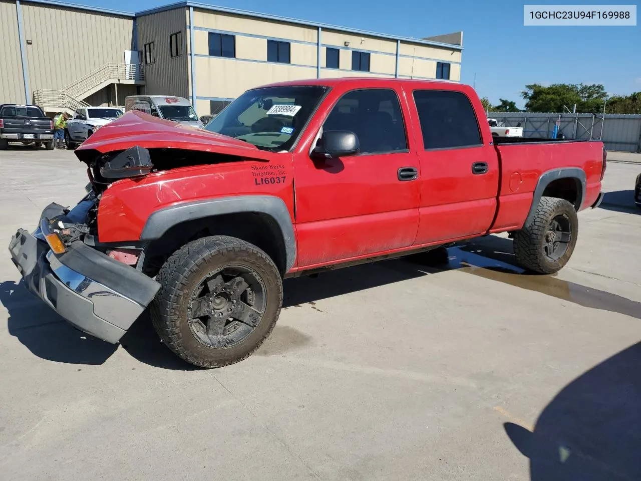 2004 Chevrolet Silverado C2500 Heavy Duty VIN: 1GCHC23U94F169988 Lot: 73389984