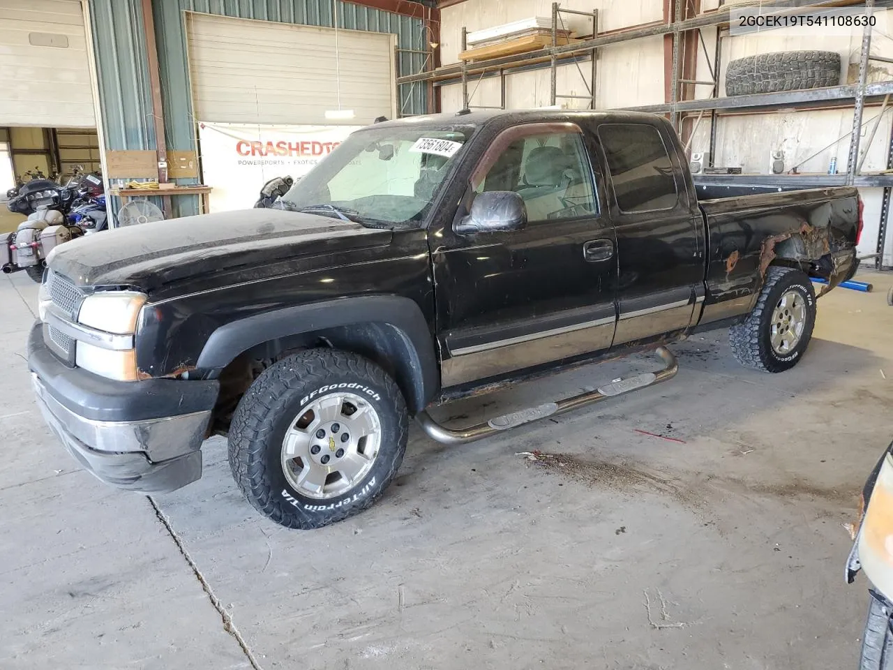 2004 Chevrolet Silverado K1500 VIN: 2GCEK19T541108630 Lot: 73561804