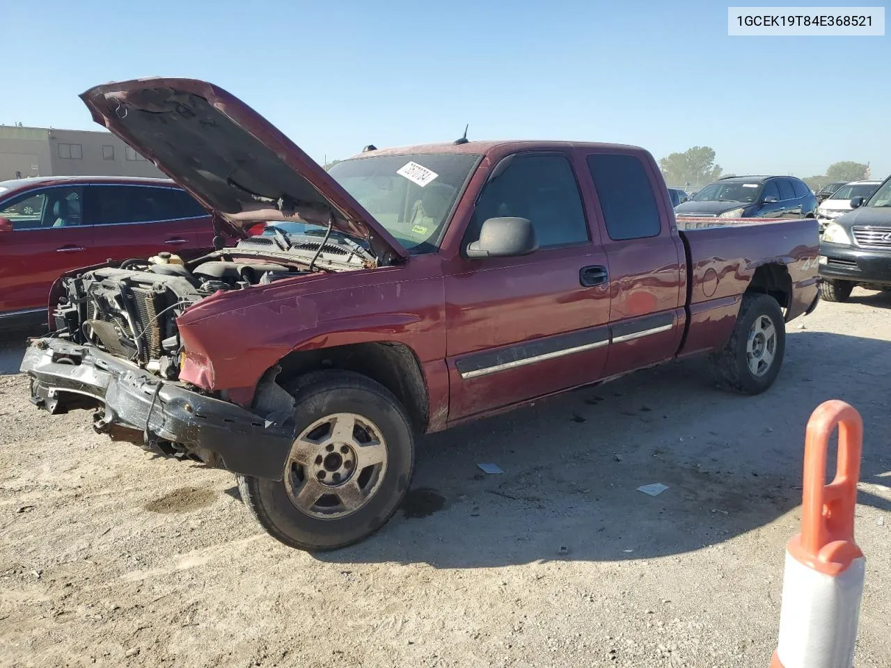 2004 Chevrolet Silverado K1500 VIN: 1GCEK19T84E368521 Lot: 73570784