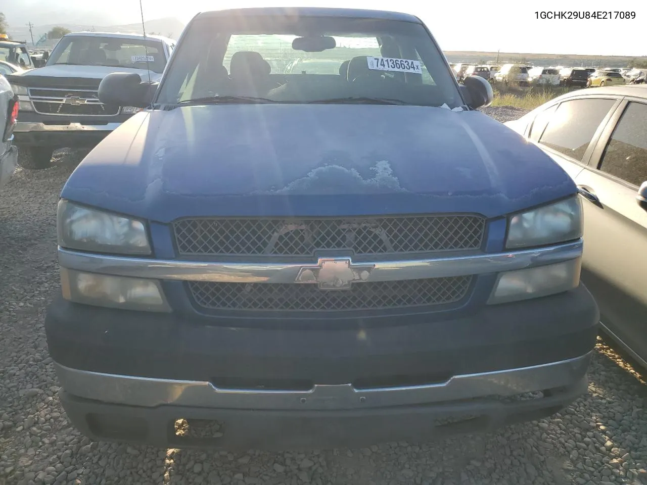 2004 Chevrolet Silverado K2500 Heavy Duty VIN: 1GCHK29U84E217089 Lot: 74136634