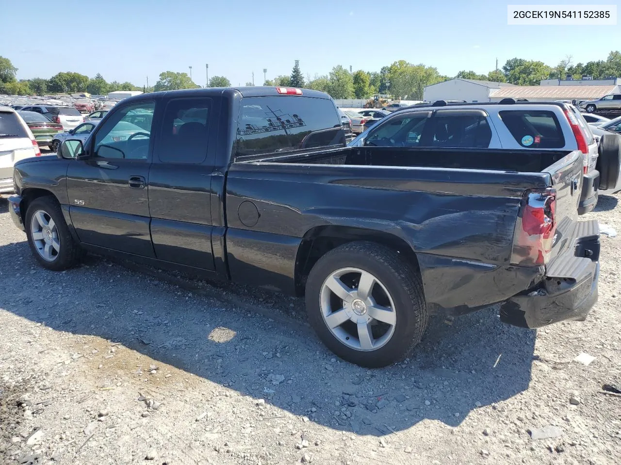 2004 Chevrolet Silverado K1500 VIN: 2GCEK19N541152385 Lot: 74203254