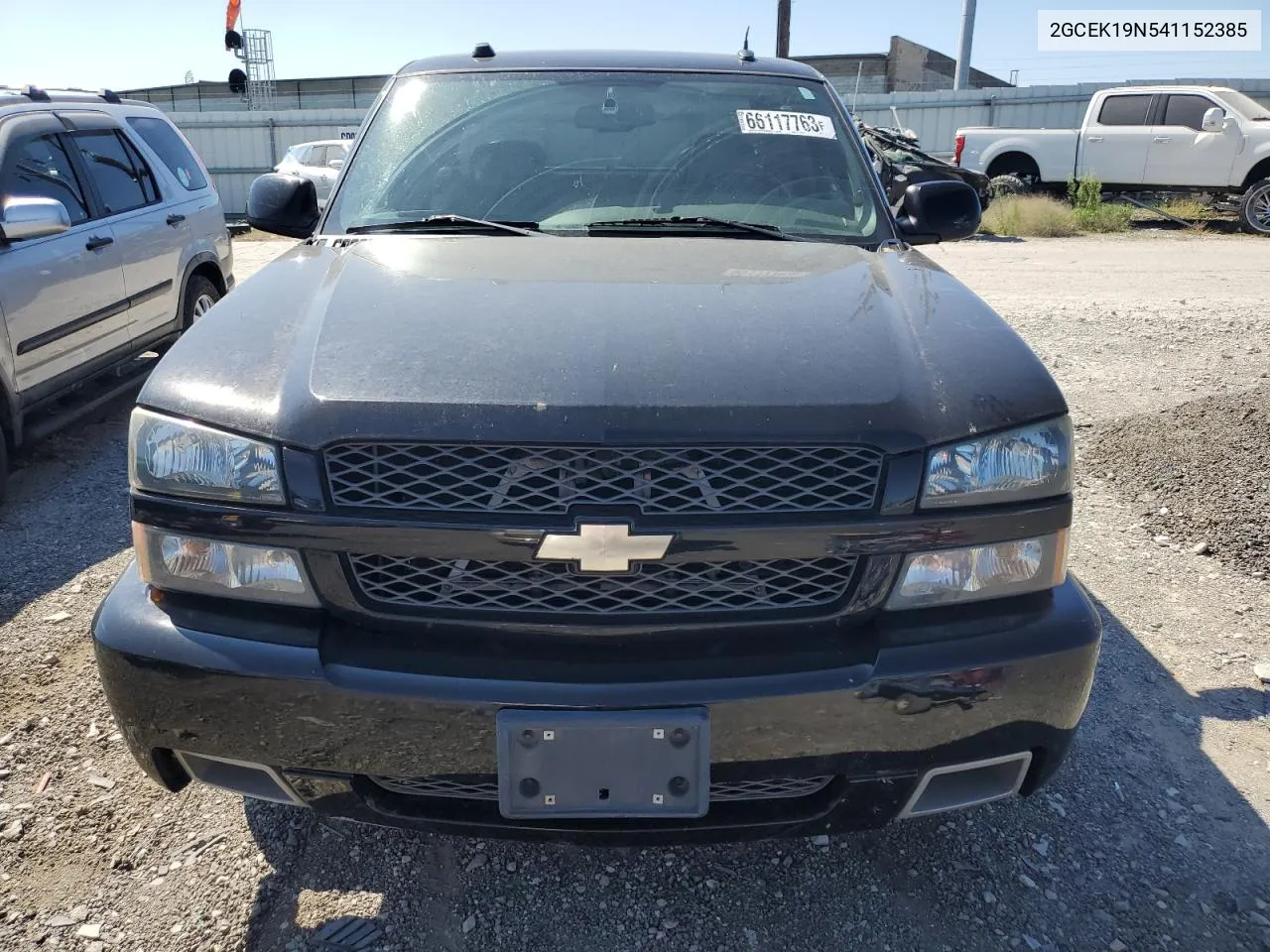 2004 Chevrolet Silverado K1500 VIN: 2GCEK19N541152385 Lot: 74203254