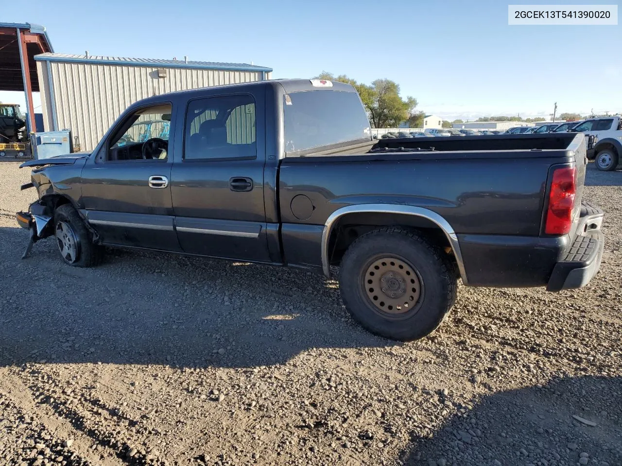 2004 Chevrolet Silverado K1500 VIN: 2GCEK13T541390020 Lot: 74220454