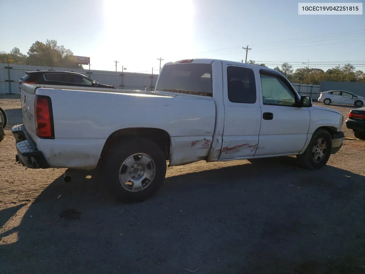 2004 Chevrolet Silverado C1500 VIN: 1GCEC19V04Z251815 Lot: 74485774