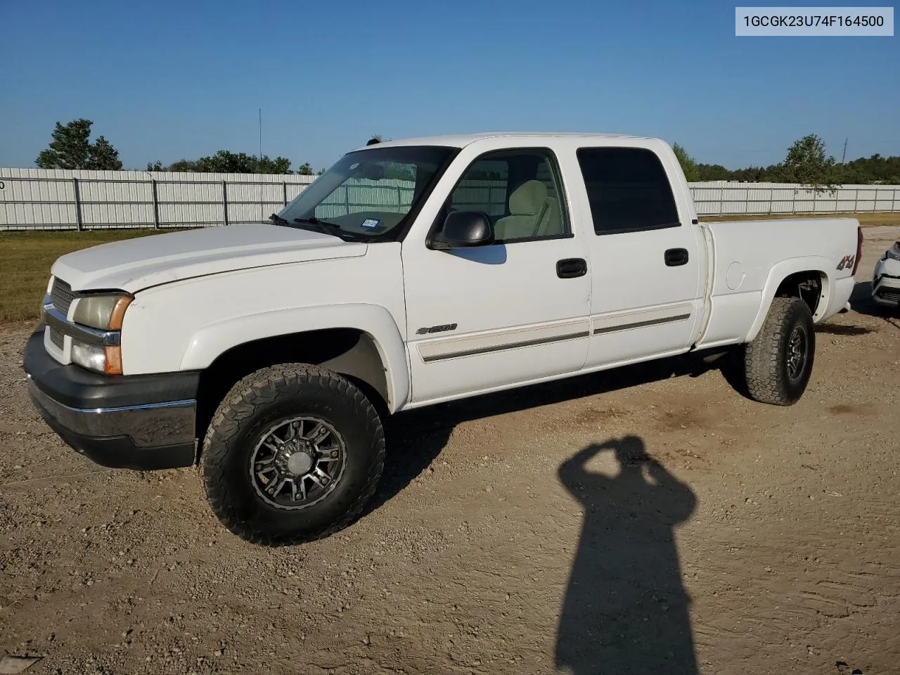 2004 Chevrolet Silverado K2500 VIN: 1GCGK23U74F164500 Lot: 75302134