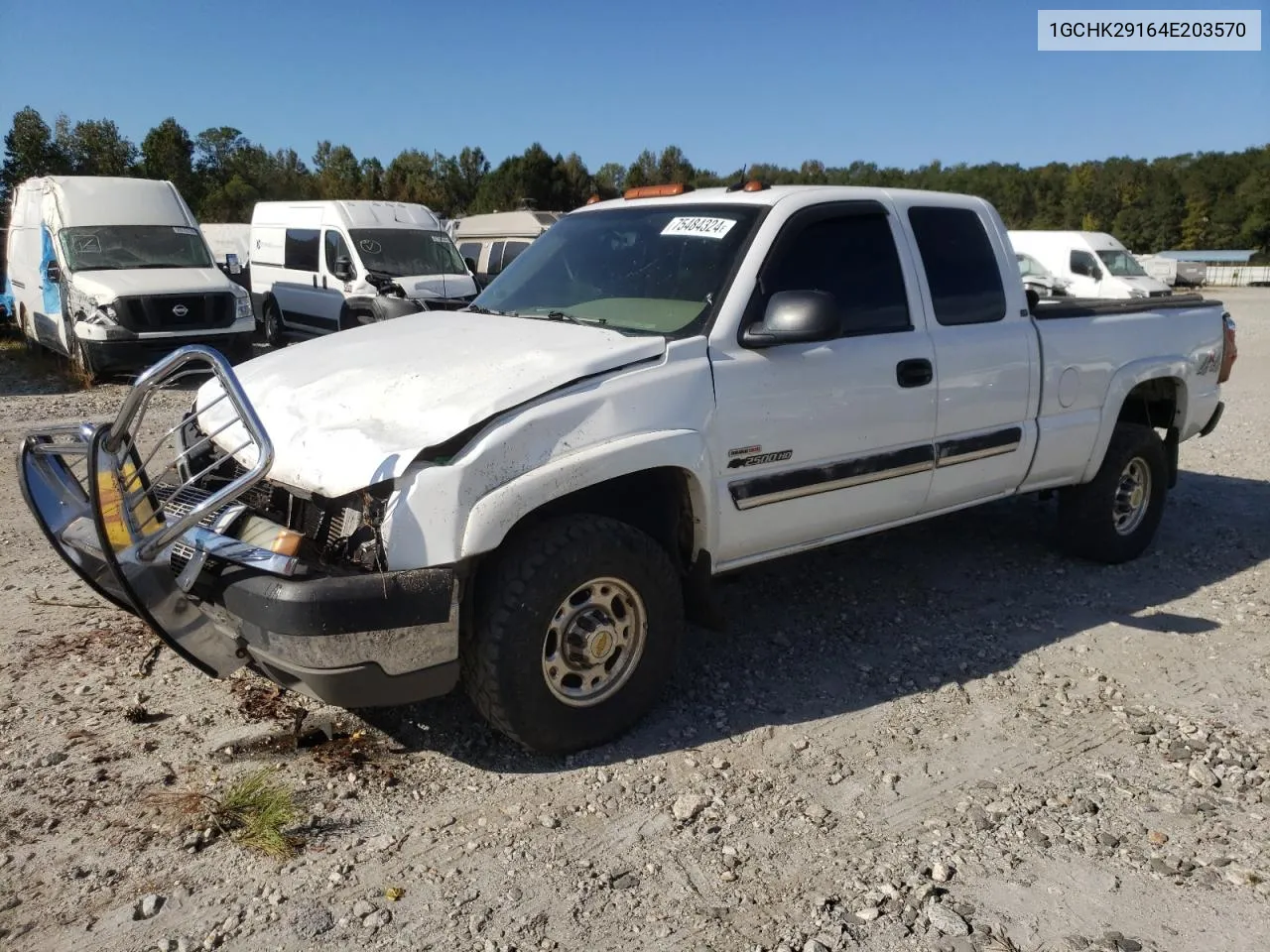 2004 Chevrolet Silverado K2500 Heavy Duty VIN: 1GCHK29164E203570 Lot: 75484324