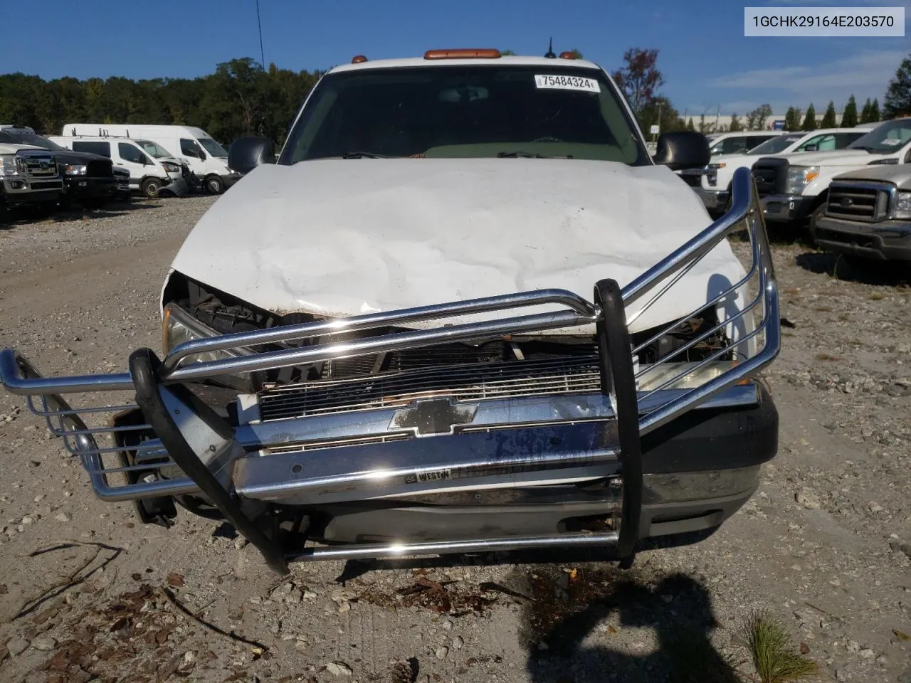 2004 Chevrolet Silverado K2500 Heavy Duty VIN: 1GCHK29164E203570 Lot: 75484324