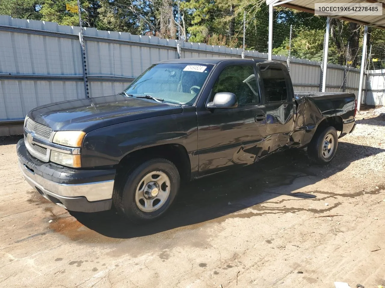 2004 Chevrolet Silverado C1500 VIN: 1GCEC19X64Z278485 Lot: 75494824