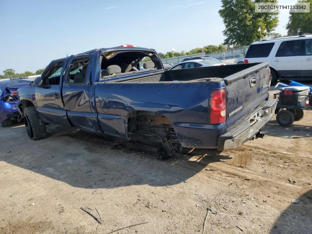 2004 Chevrolet Silverado C1500 VIN: 2GCEC19T941353542 Lot: 75675344