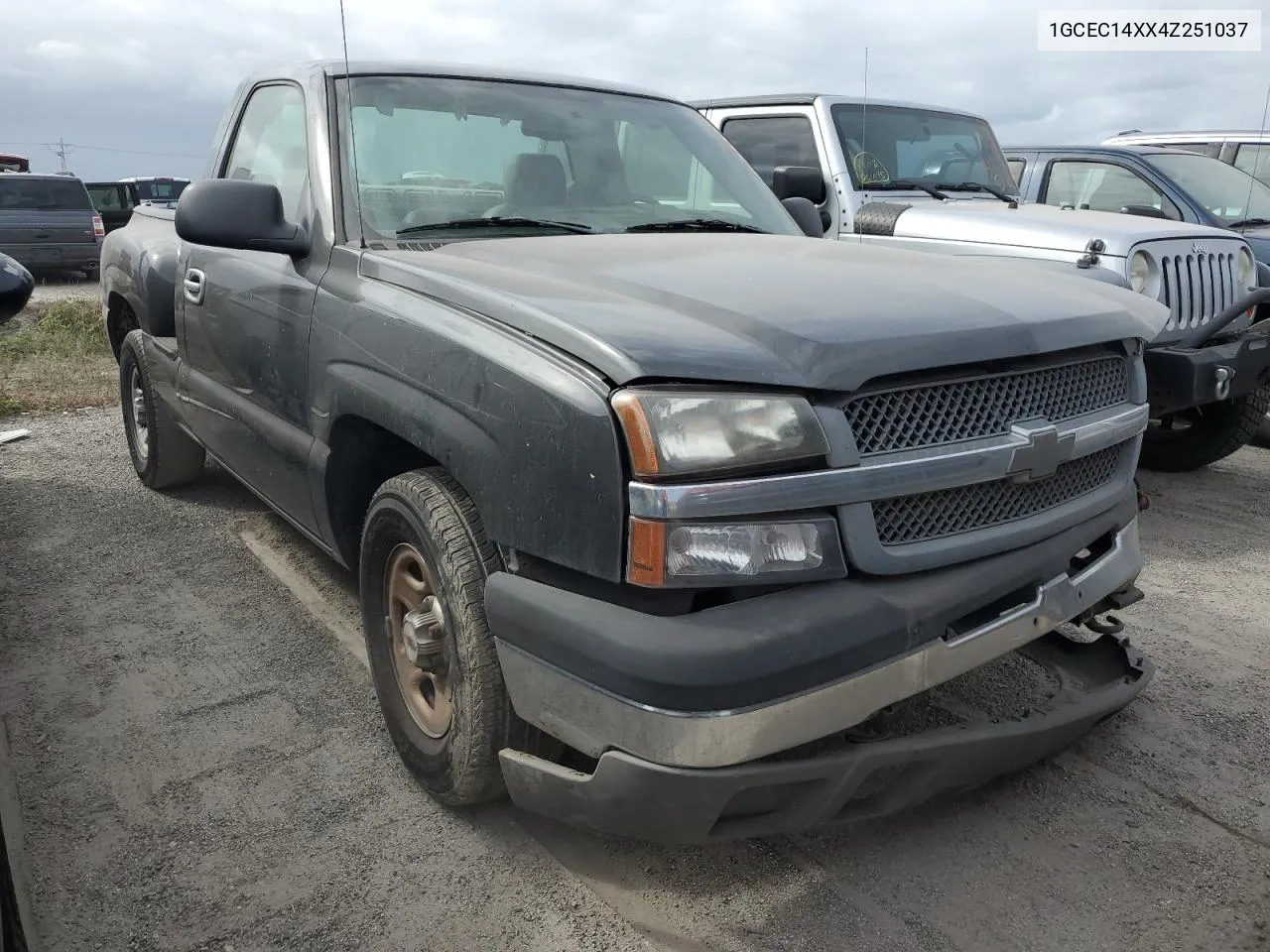 2004 Chevrolet Silverado C1500 VIN: 1GCEC14XX4Z251037 Lot: 75999414