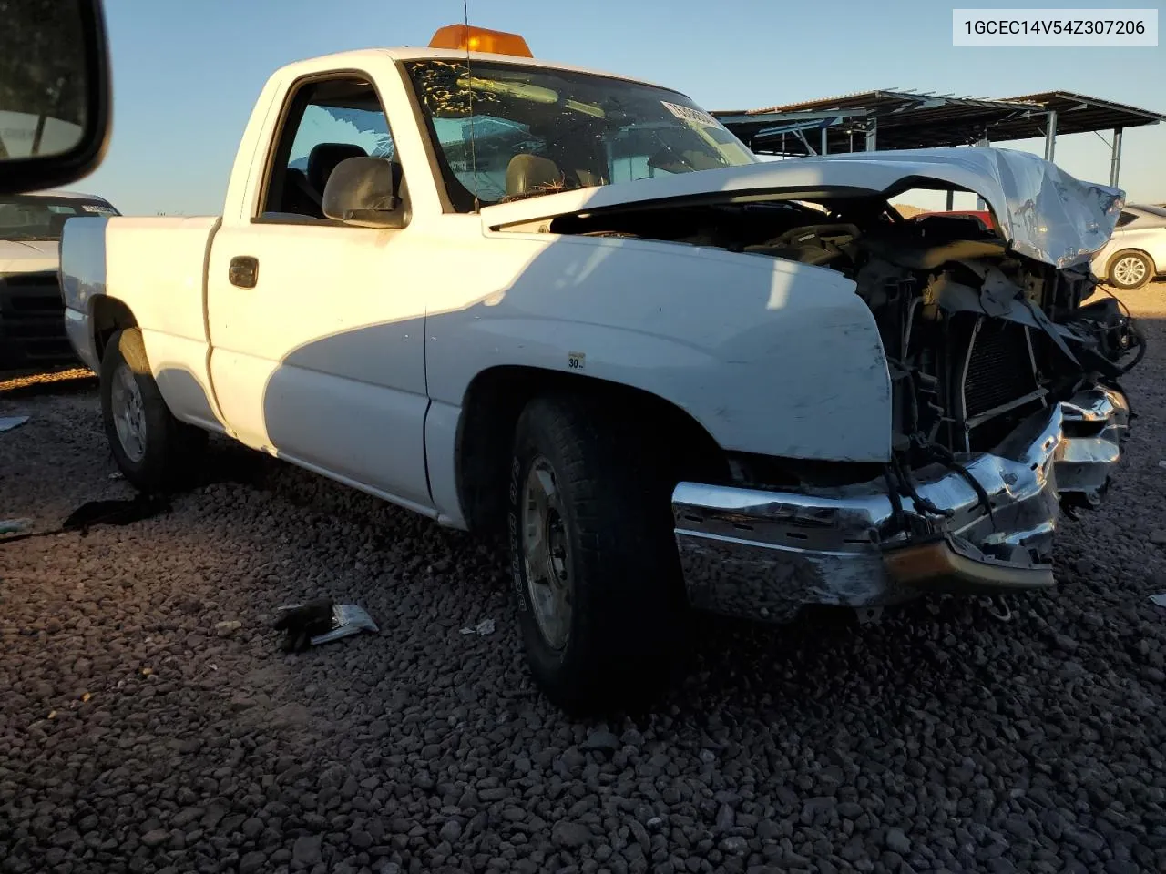 2004 Chevrolet Silverado C1500 VIN: 1GCEC14V54Z307206 Lot: 76308604