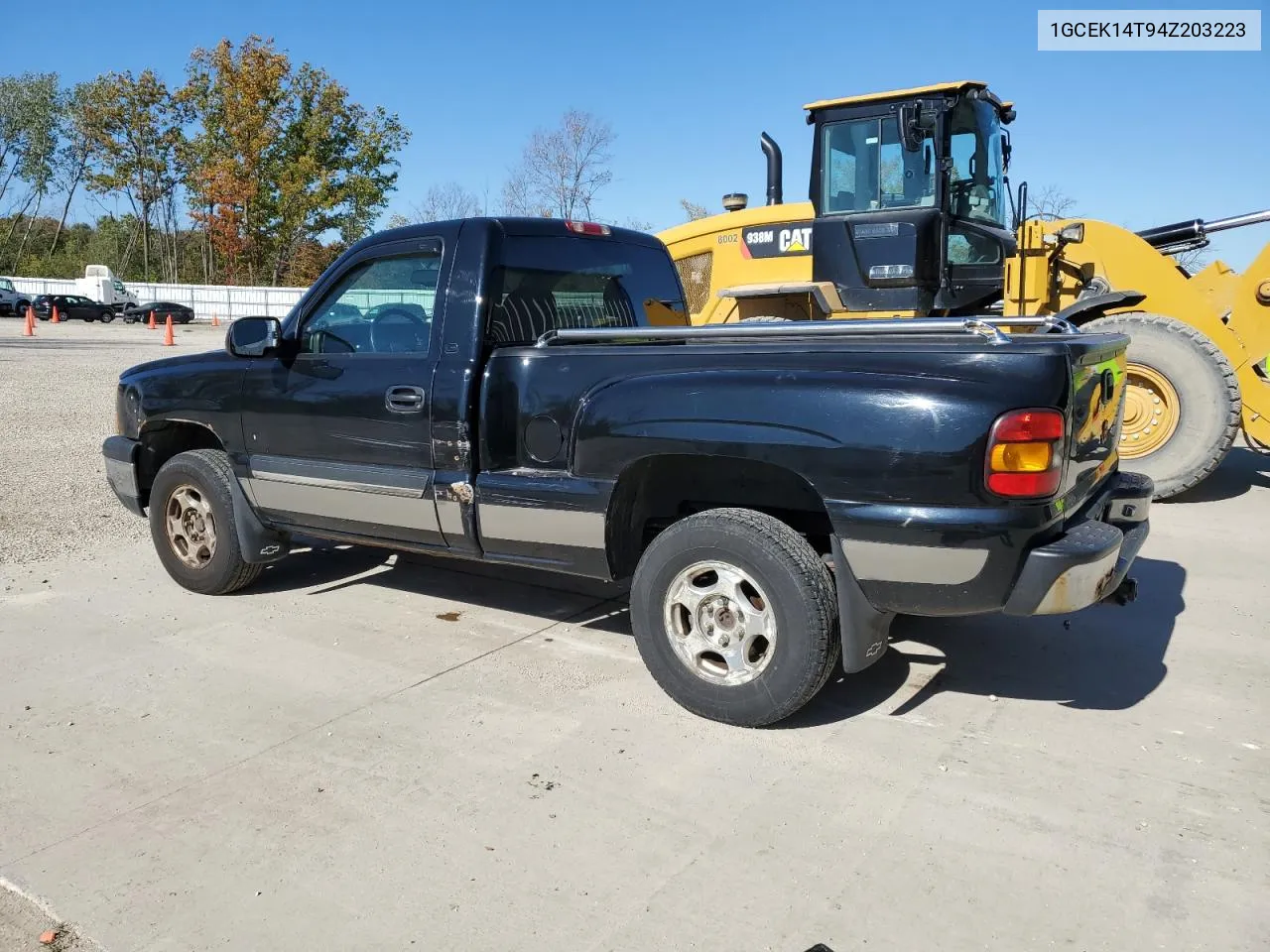 2004 Chevrolet Silverado K1500 VIN: 1GCEK14T94Z203223 Lot: 76628244