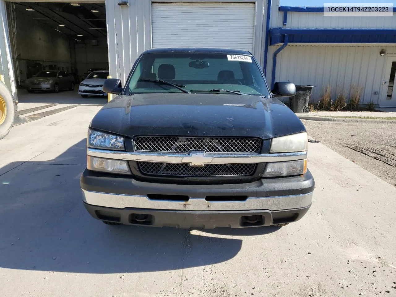 2004 Chevrolet Silverado K1500 VIN: 1GCEK14T94Z203223 Lot: 76628244