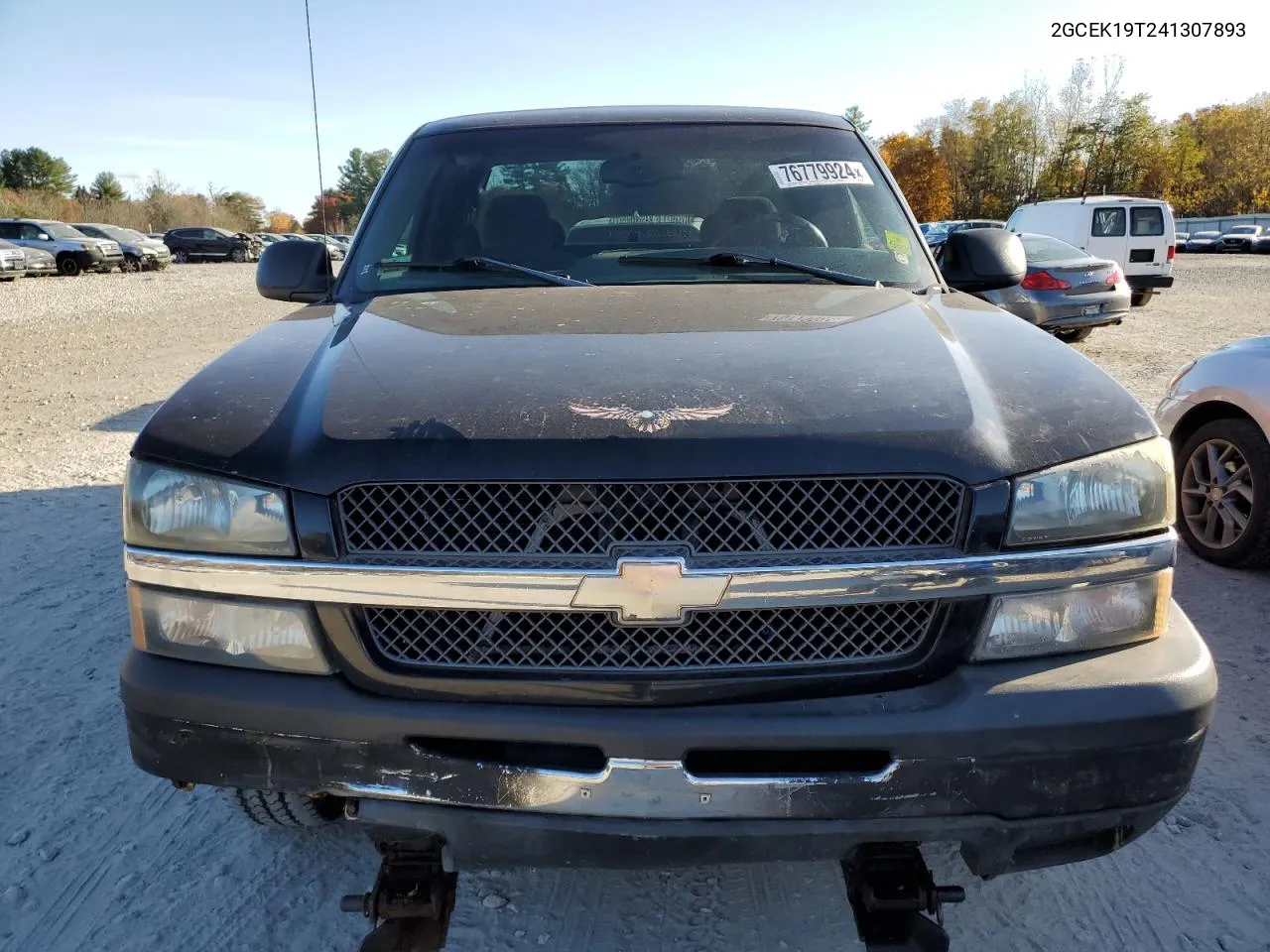 2004 Chevrolet Silverado K1500 VIN: 2GCEK19T241307893 Lot: 76779924