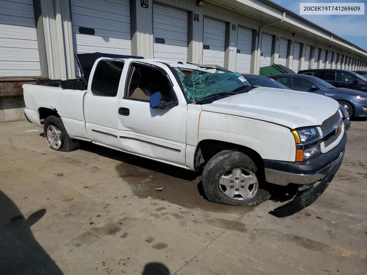 2004 Chevrolet Silverado K1500 VIN: 2GCEK19T741269609 Lot: 77105854