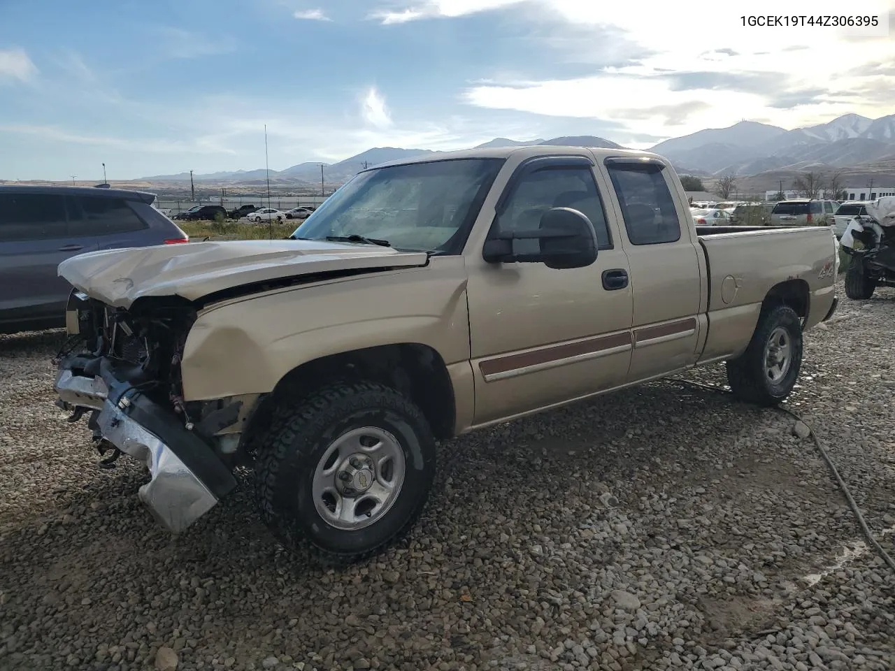 2004 Chevrolet Silverado K1500 VIN: 1GCEK19T44Z306395 Lot: 77183014