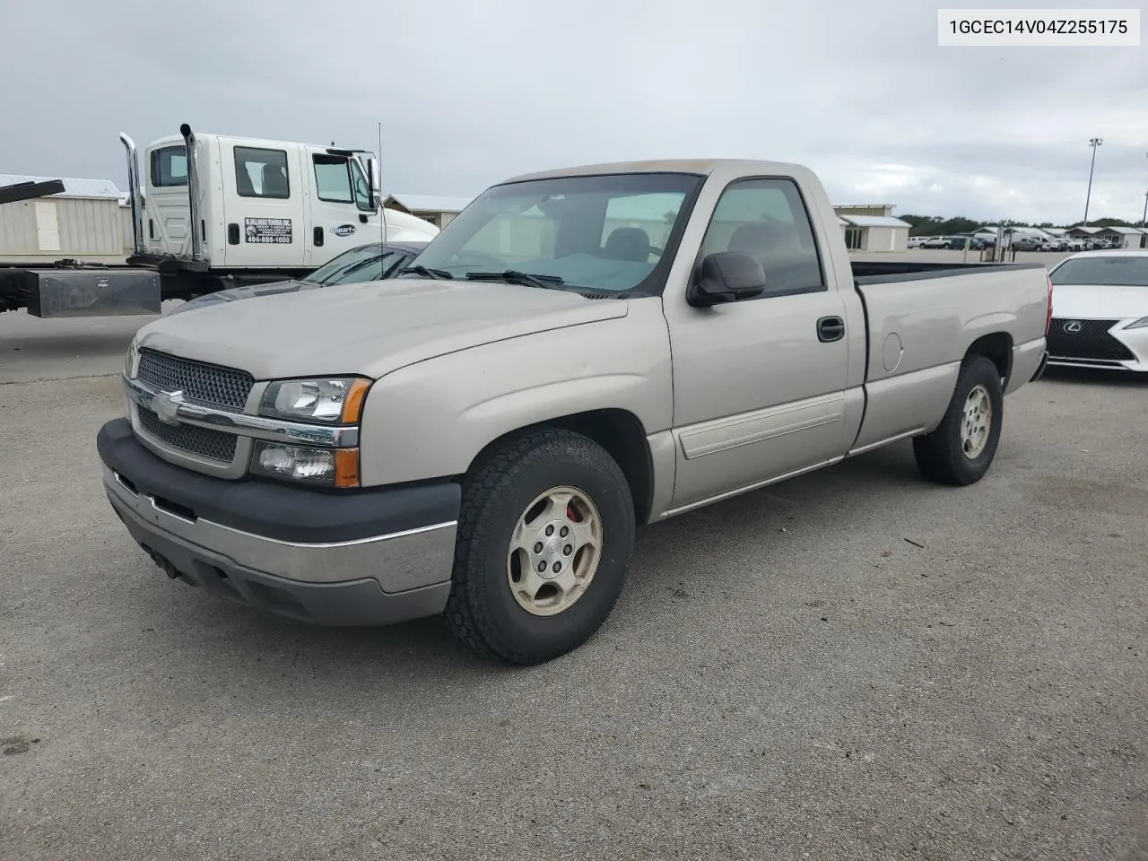 2004 Chevrolet Silverado C1500 VIN: 1GCEC14V04Z255175 Lot: 77254964