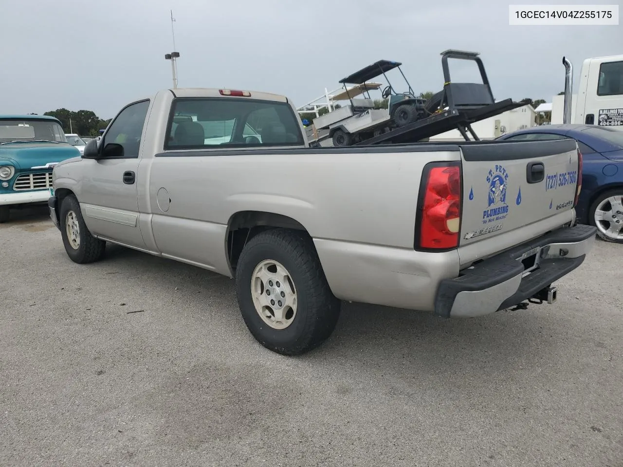 2004 Chevrolet Silverado C1500 VIN: 1GCEC14V04Z255175 Lot: 77254964