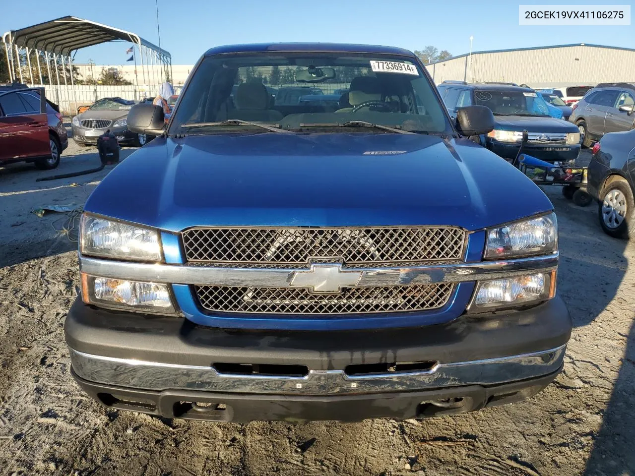 2004 Chevrolet Silverado K1500 VIN: 2GCEK19VX41106275 Lot: 77336914