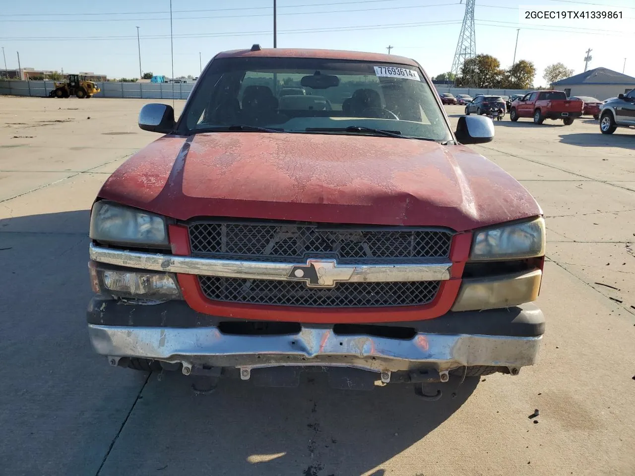 2004 Chevrolet Silverado C1500 VIN: 2GCEC19TX41339861 Lot: 77693614