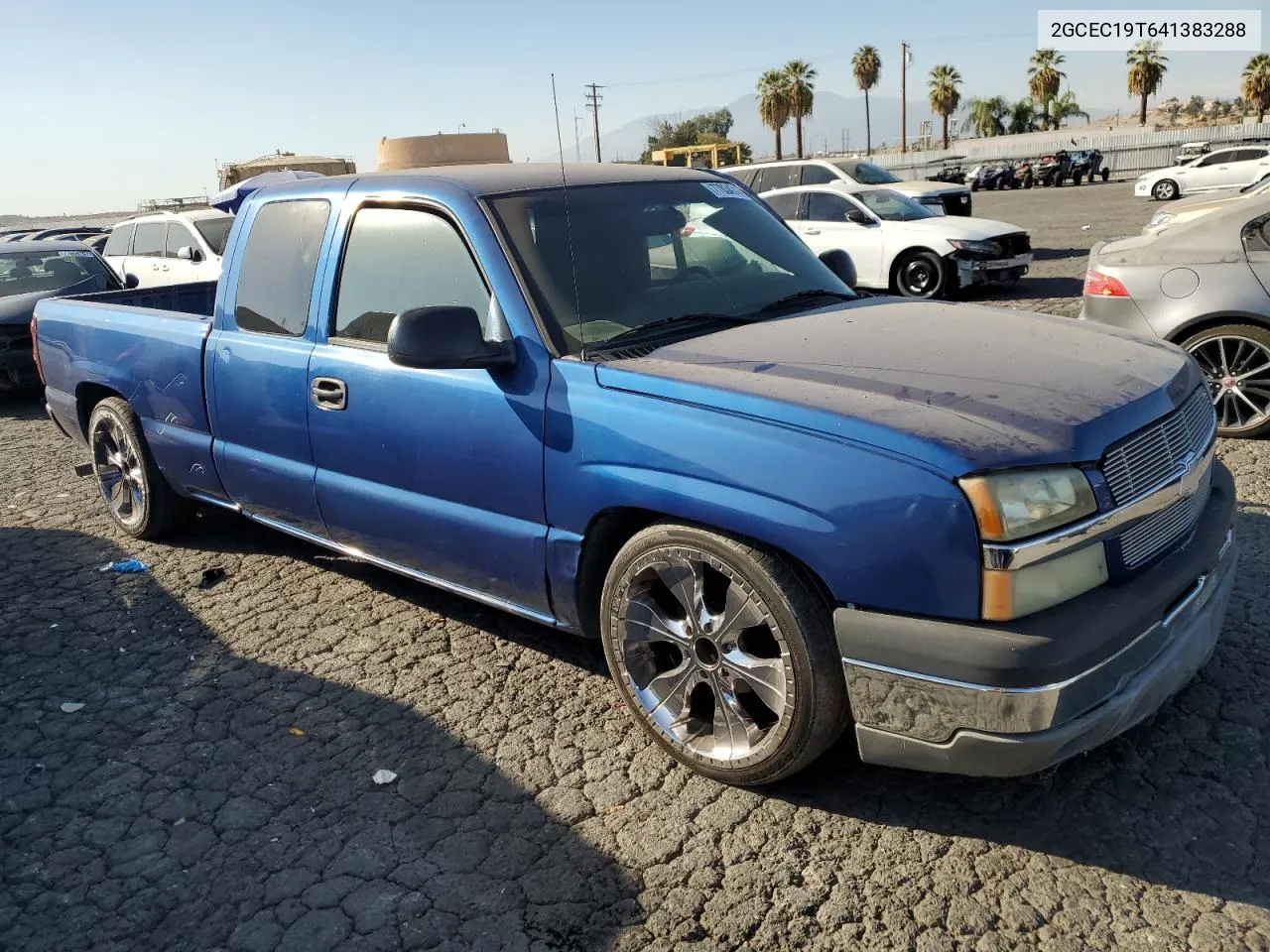 2004 Chevrolet Silverado C1500 VIN: 2GCEC19T641383288 Lot: 77834744