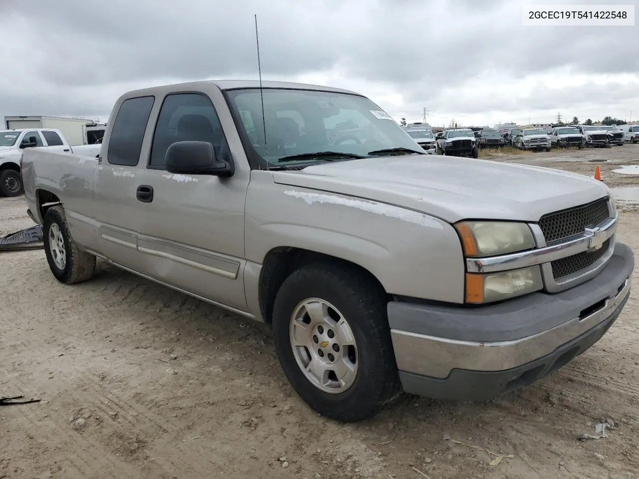 2004 Chevrolet Silverado C1500 VIN: 2GCEC19T541422548 Lot: 77846434